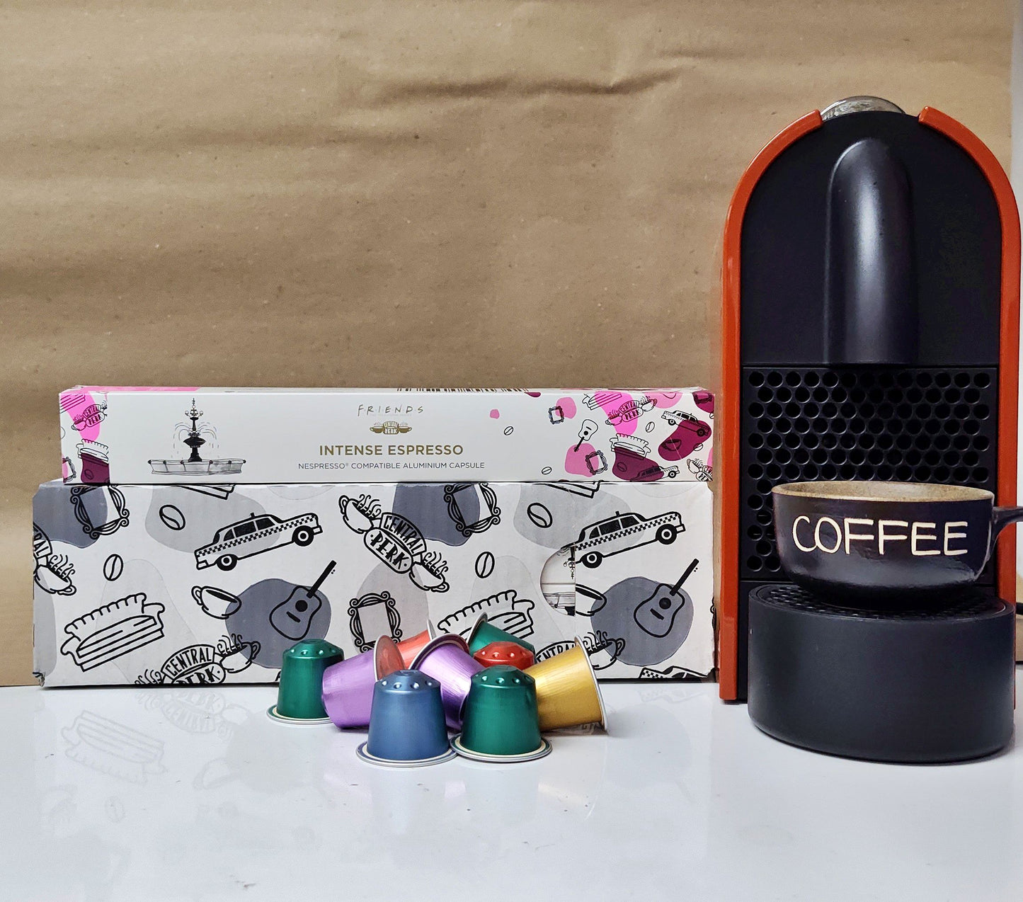 Friends-Intense Espresso-Coffee Capsule-Talent Alpha Limited-5g x 10 capsules x 10boxes-Talent Alpha-Talent Alpha Limited-Trung Nguyen咖啡-越南G7-中原咖啡-進口咖啡-Hong Kong Coffee Beans-咖啡膠囊-香港咖啡-智利葡萄酒-越南創意咖啡-香港咖啡粉-咖啡豆-Hong Kong Coffee-Vietnamese Creative Coffee-Vietnamese Coffee-HK coffee lovers-香港咖啡愛好者-掛耳咖啡-香港咖啡豆-咖啡師-紅酒-red wine-Hong Kong Wine-Coffee capsules-Hong Kong coffee-Chilean wine-Vietnam creative coffee-Hong Kong coffee powder-coffee beans