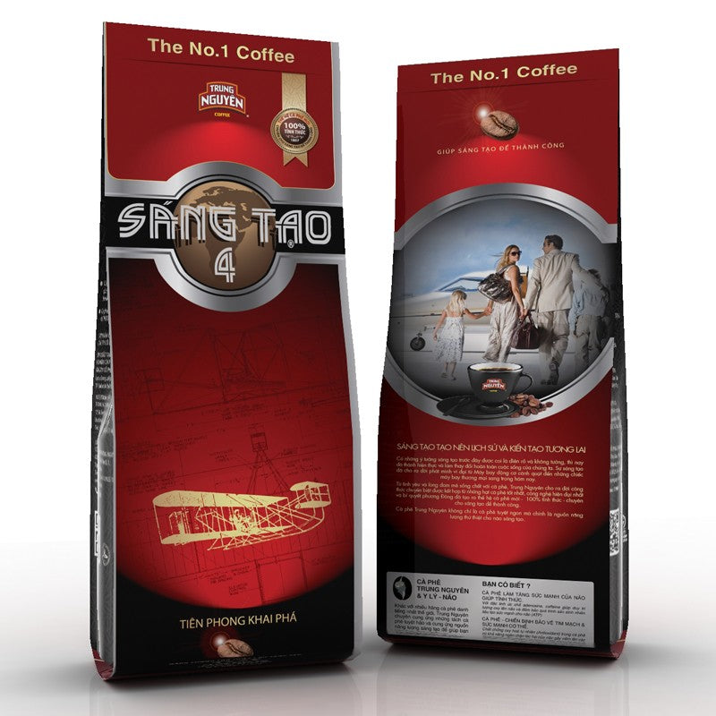 Trung Nguyen Creative 4 Coffee (340g)-Drip coffee-Talent Alpha Limited-Talent Alpha-Talent Alpha Limited-Trung Nguyen咖啡-越南G7-中原咖啡-進口咖啡-Hong Kong Coffee Beans-咖啡膠囊-香港咖啡-智利葡萄酒-越南創意咖啡-香港咖啡粉-咖啡豆-Hong Kong Coffee-Vietnamese Creative Coffee-Vietnamese Coffee-HK coffee lovers-香港咖啡愛好者-掛耳咖啡-香港咖啡豆-咖啡師-紅酒-red wine-Hong Kong Wine-Coffee capsules-Hong Kong coffee-Chilean wine-Vietnam creative coffee-Hong Kong coffee powder-coffee beans